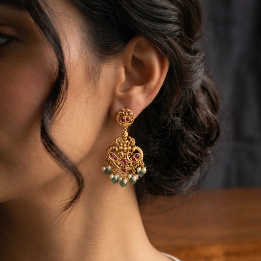 Antique Gold-Plated Bali R-1052