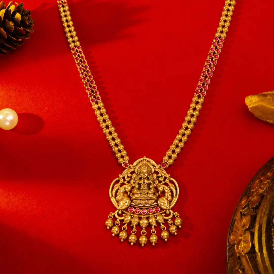 Two Layered Necklace Set P-1180
