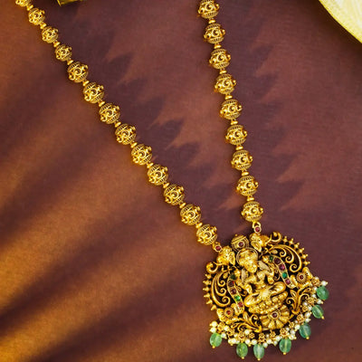 Antique Lakshmi Pendant Set