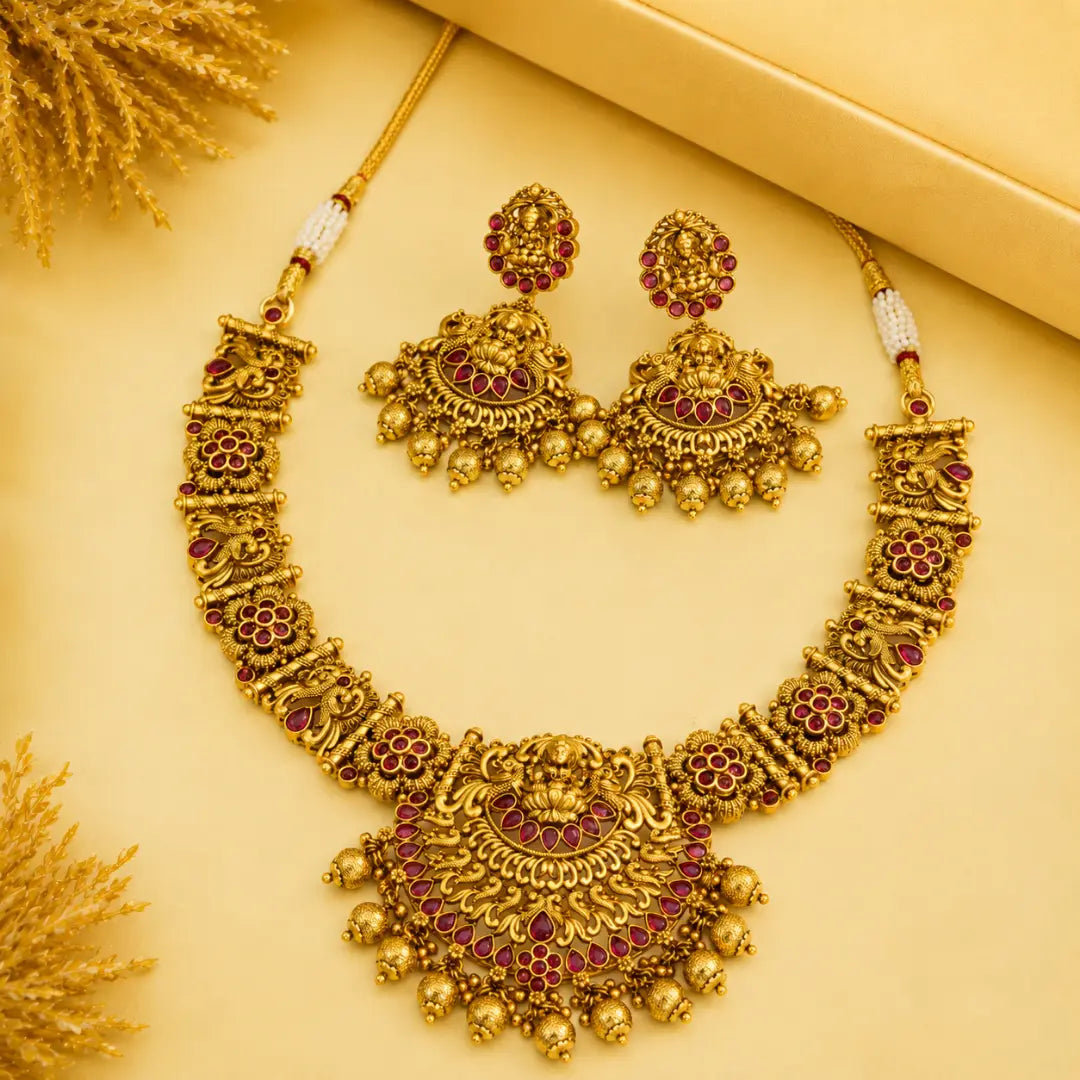 Eternal Glow Necklace Set V-677