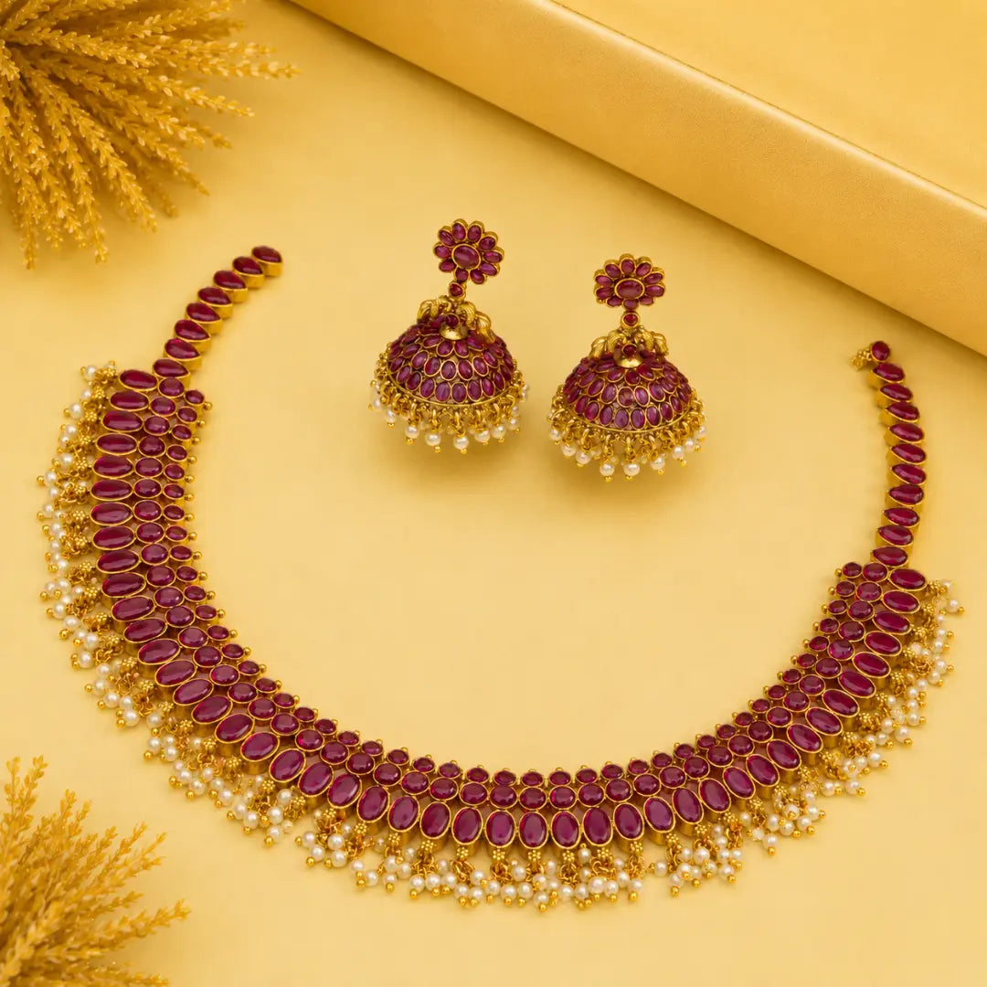 ChitraLakshmi Necklace Set V-683