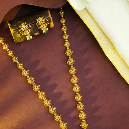 Antique Lakshmi Pendant Set