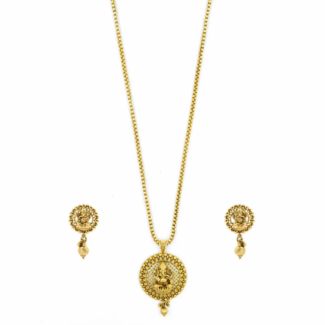 Ganesha Pendant Set T-54