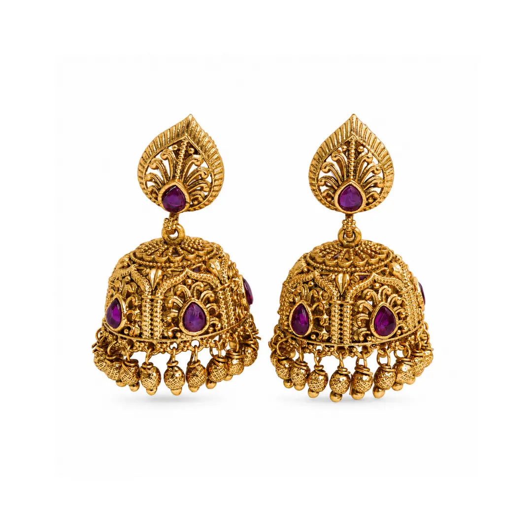 Classic Ethnic Jhumka R-1164