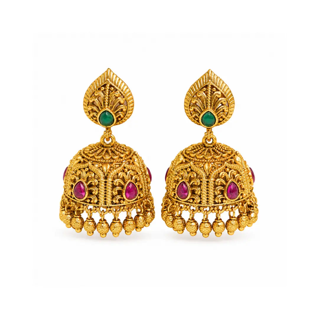 Classic Ethnic Jhumka R-1164
