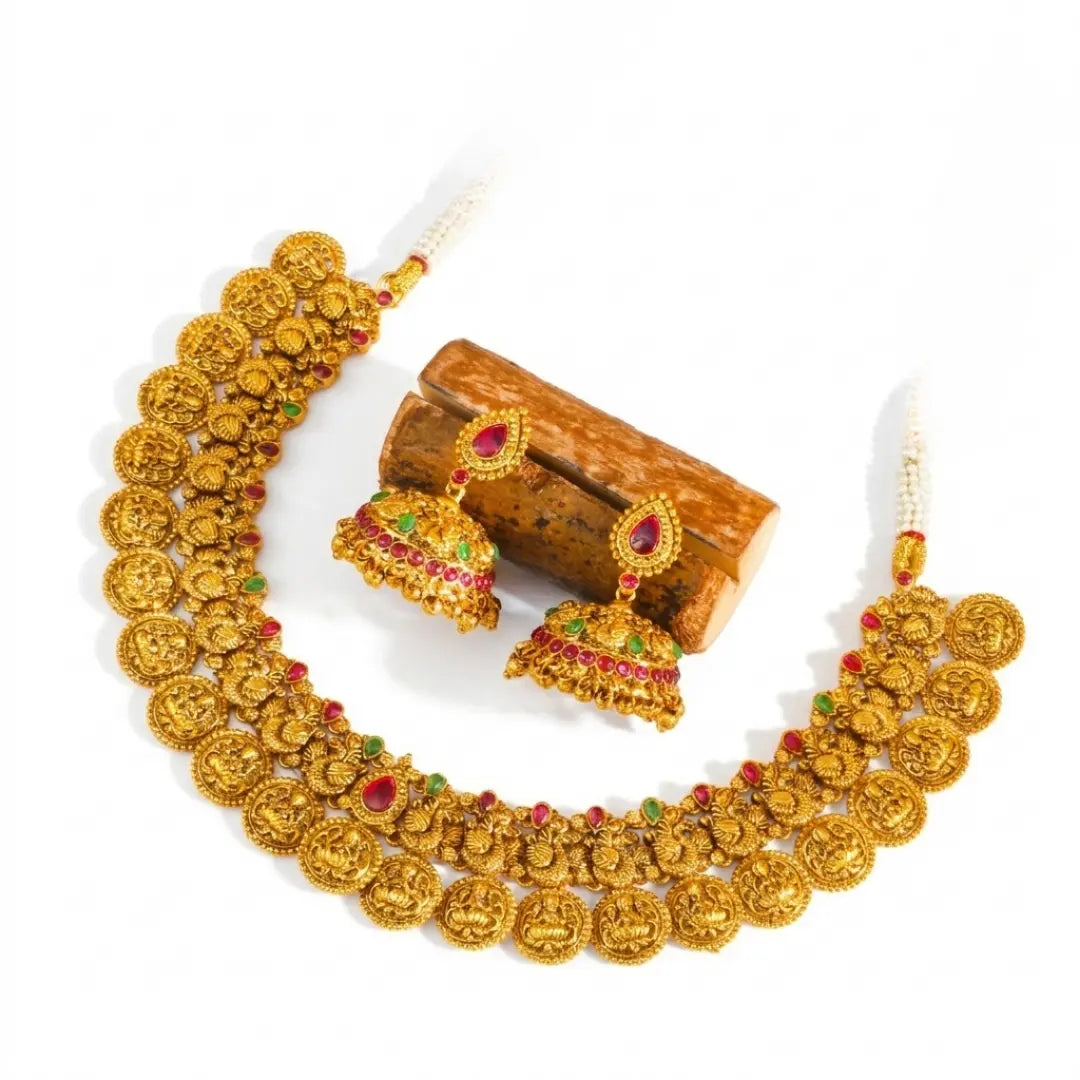 Antique Necklace Set V-751