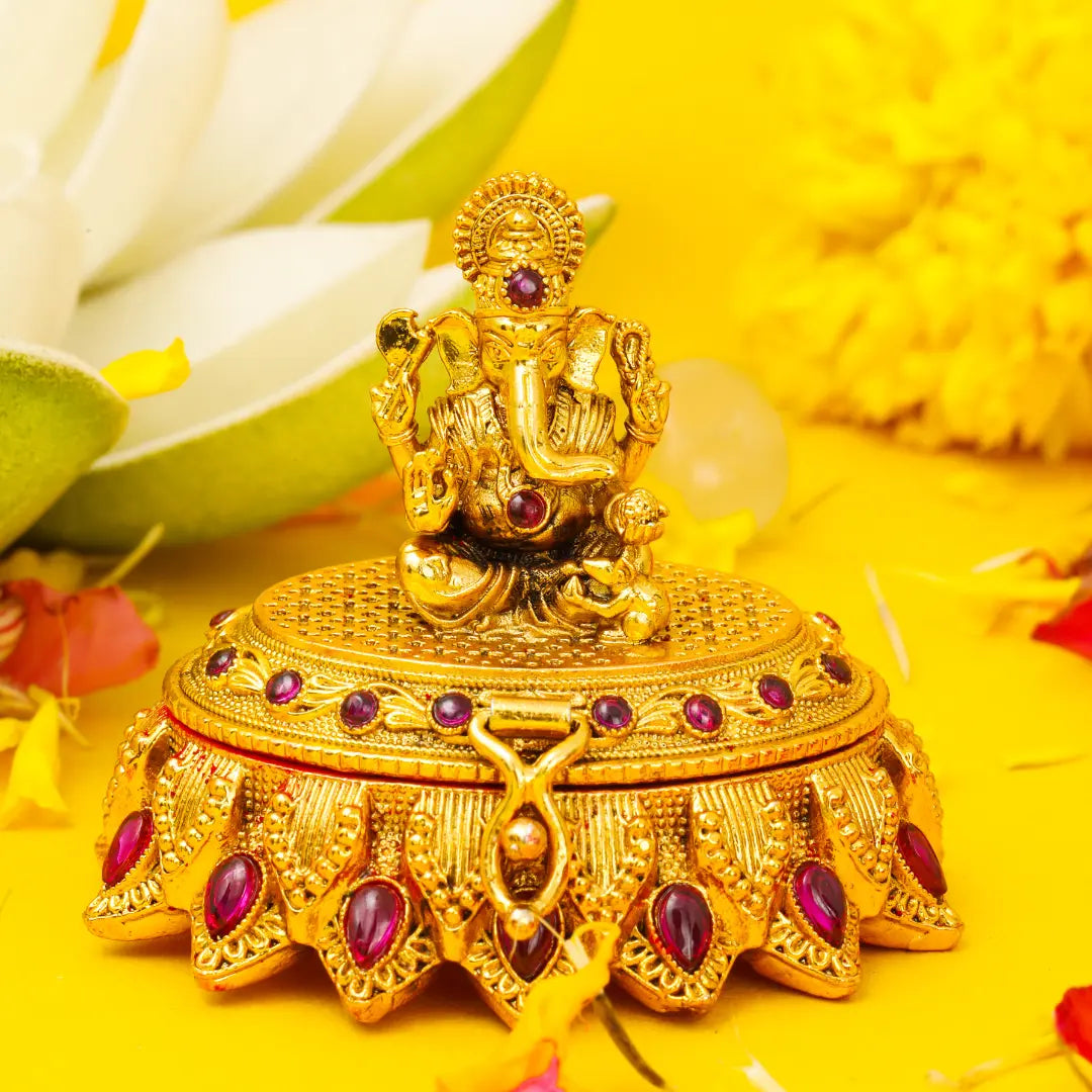 Ganpati Sindoor Box 