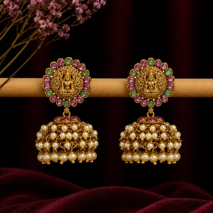 Divine Lakshmi Heritage Jhumka V-366