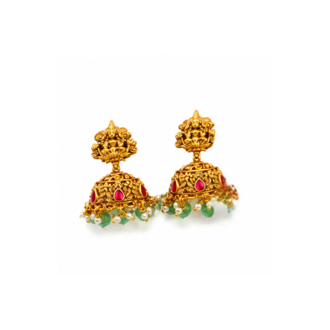 Tirumala Haram | Gold-Plated Tirupati Temple Necklace Set