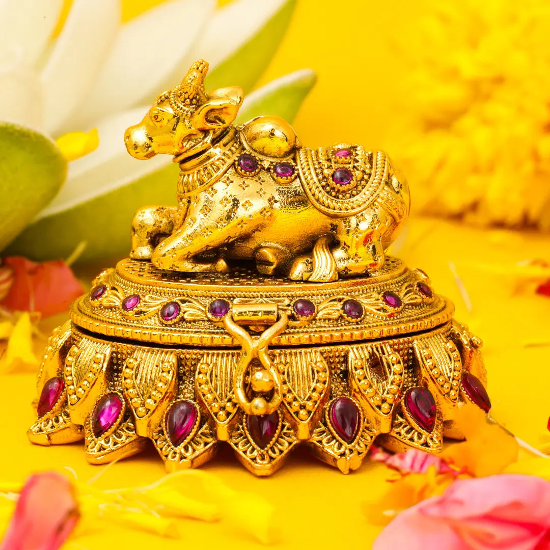 Nandi Sindoor Box