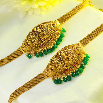 Heritage Temple Jewellery Baju Band | South Indian Bridal Armlet