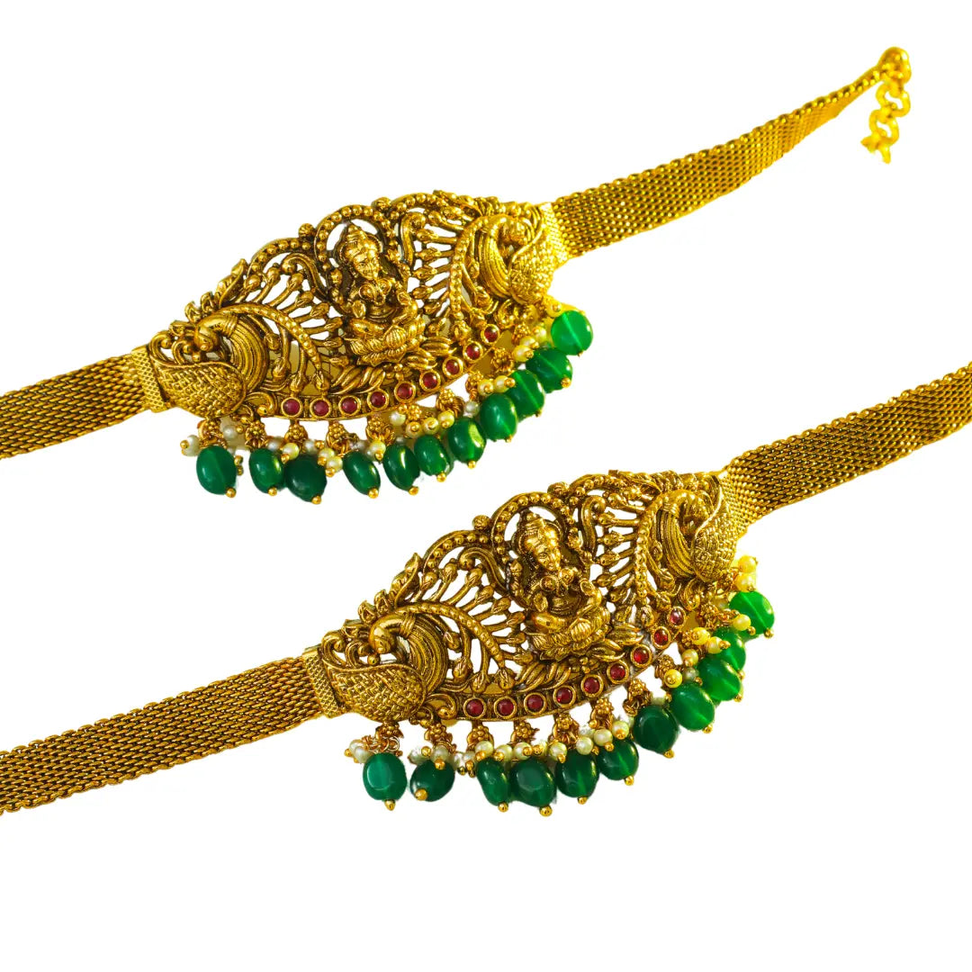 Heritage Temple Jewellery Baju Band | South Indian Bridal Armlet