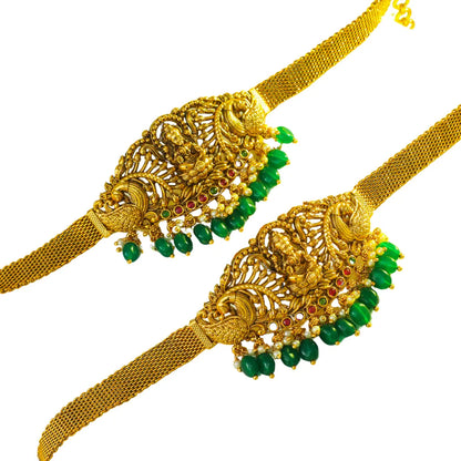 Heritage Temple Jewellery Baju Band | South Indian Bridal Armlet