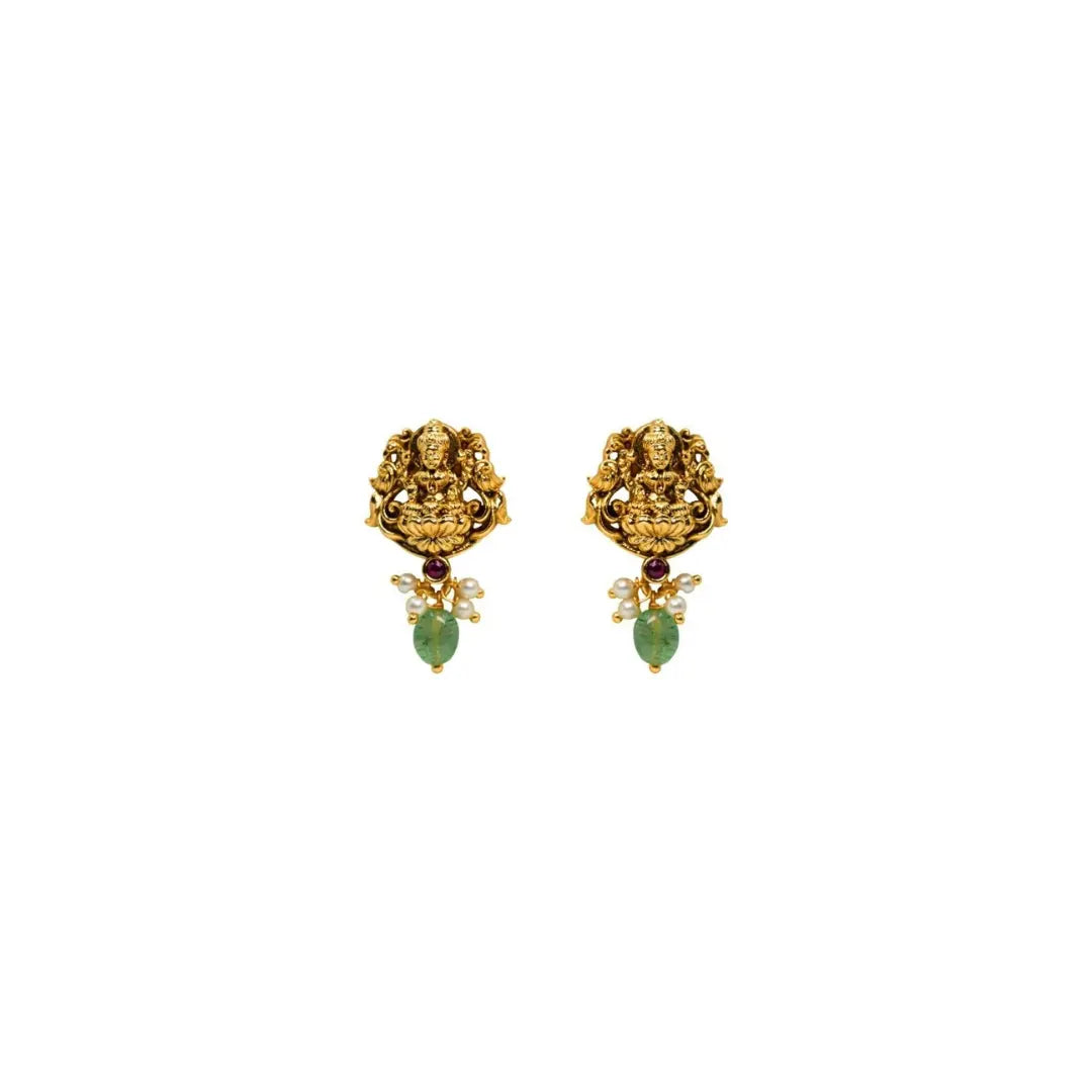 Antique Lakshmi Necklace set T-33