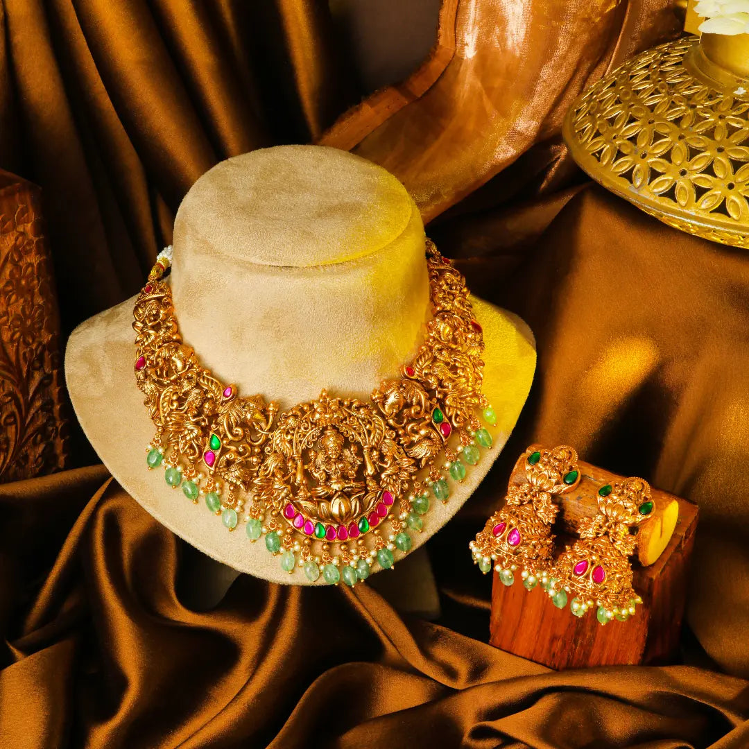 Luxe Heritage Necklace Set J-71