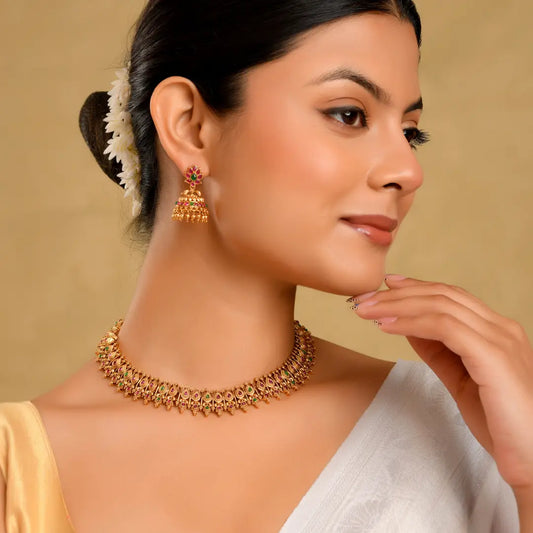 Antique Necklace Set K-1390N