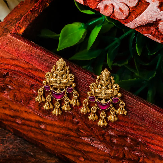 Antique Gold-Plated Temple Bali V-1655