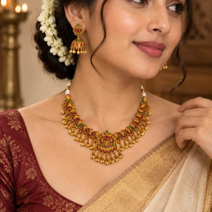 Mandira Grace Necklace Set V-879
