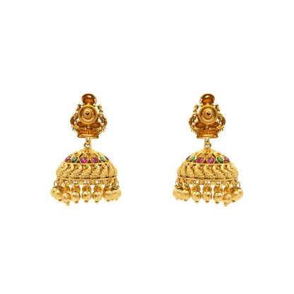 Antique Traditional Laxmi Short Necklace Set K-1210