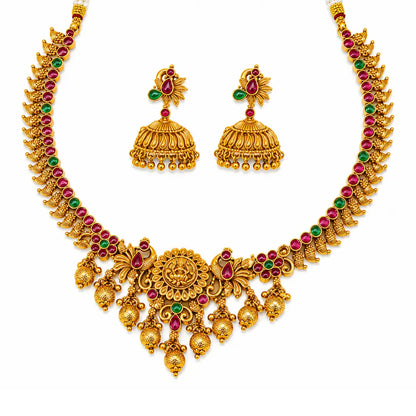 Soulful Shine Necklace Set V-1153