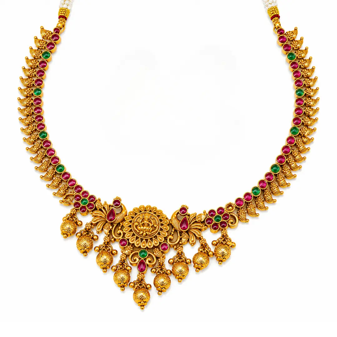 Soulful Shine Necklace Set V-1153