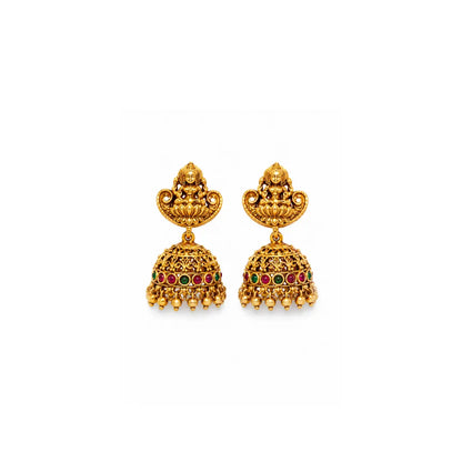Divine Lakshmi-Flower Chokker Set K-1059