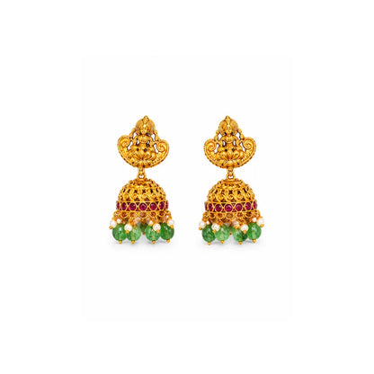 Divine Lakshmi-Flower Chokker Set K-1059