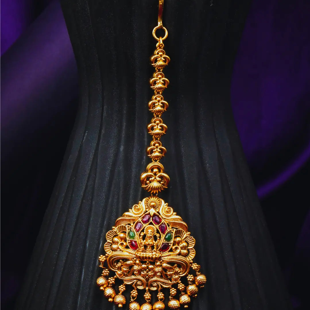 Antique Lakshami Maang Tikka