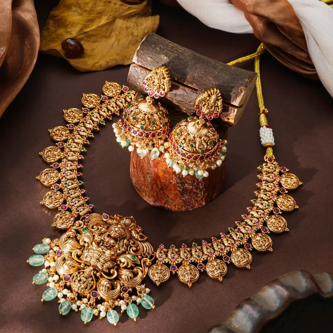 Antique Necklace Set N-887