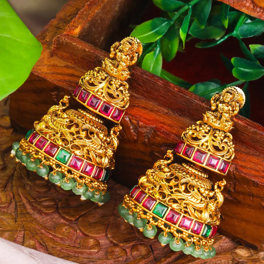 Lakshmi temple jhumka