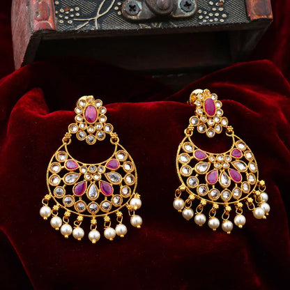 Ethnic Gold-Plated Jhumka C-37