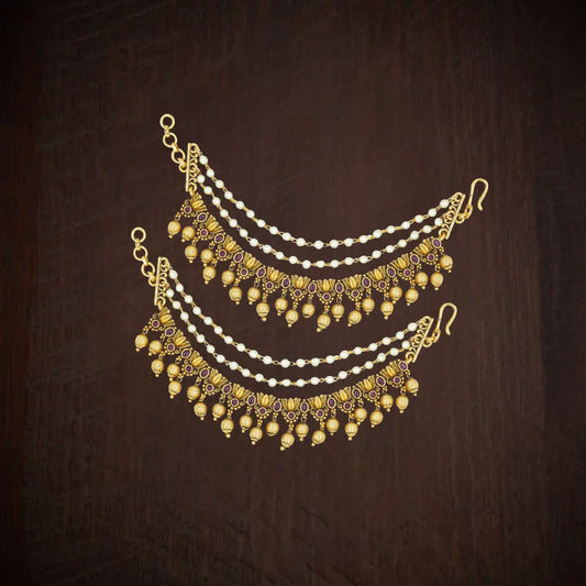 Graceful Dangler Ear Chain
