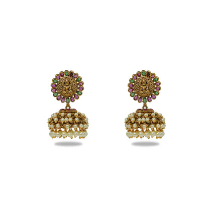 Divine Lakshmi Heritage Jhumka V-366