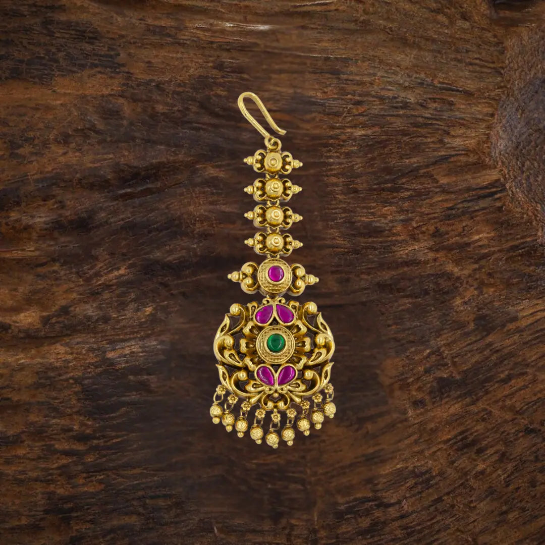 Antique Maang Tikka J-182