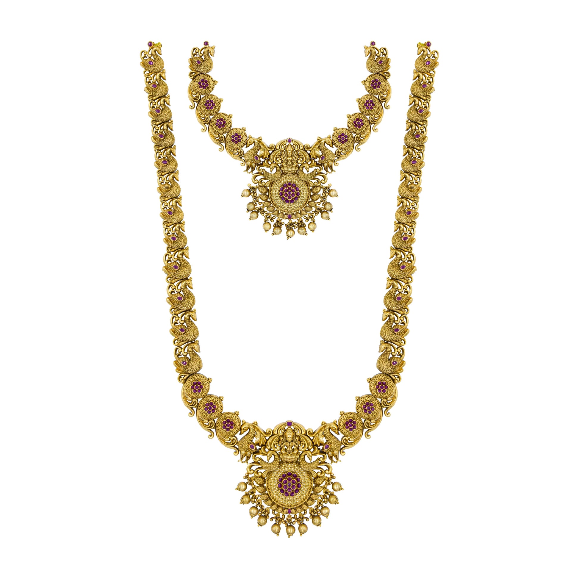 Lakshami Design Temple Necklace Set