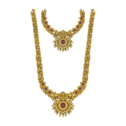 Lakshami Design Temple Necklace Set