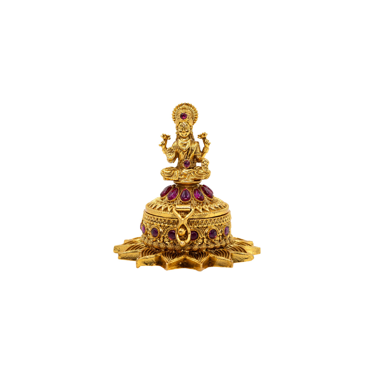 Antique Laxmi Sindoor Box T-64