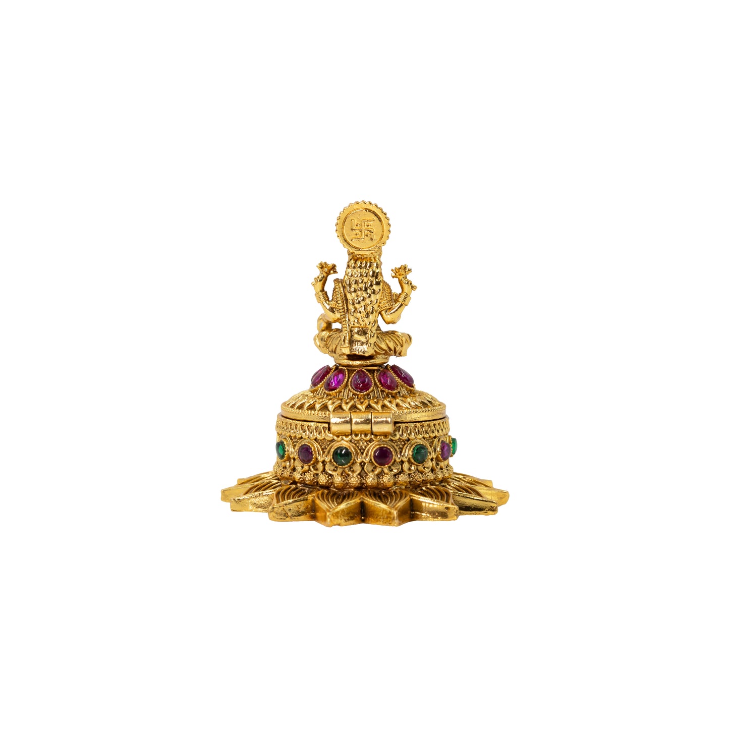 Antique Laxmi Sindoor Box T-64