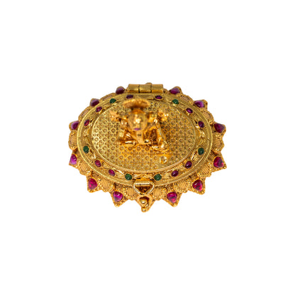 Elegant Ganpati Sindoor Box T-65