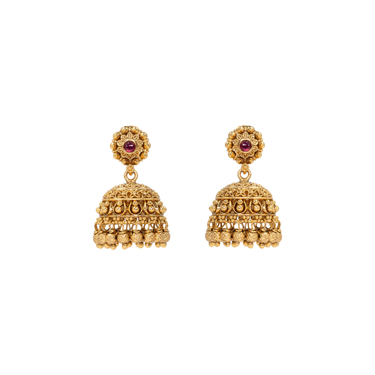 Classy Gold-Plated Jhumka