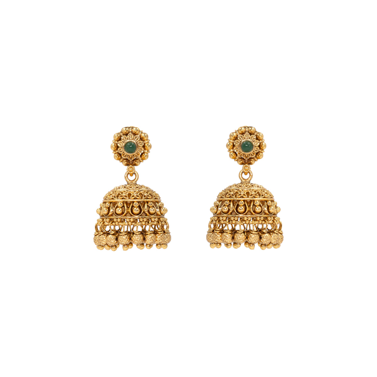 Classy Gold-Plated Jhumka