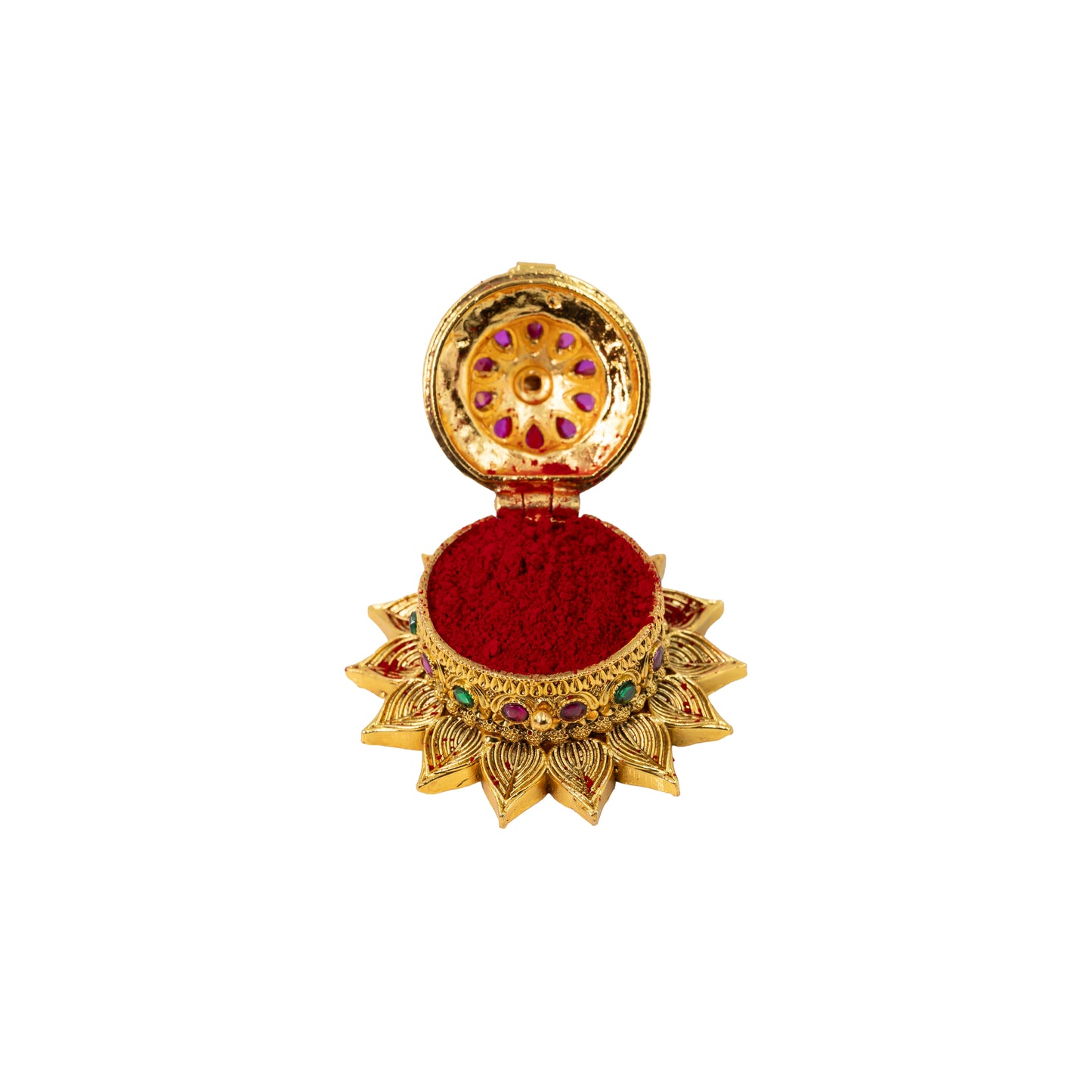 Antique Laxmi Sindoor Box T-64