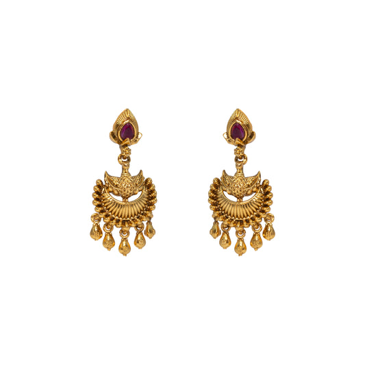Small Antique Gold-Plated Bali