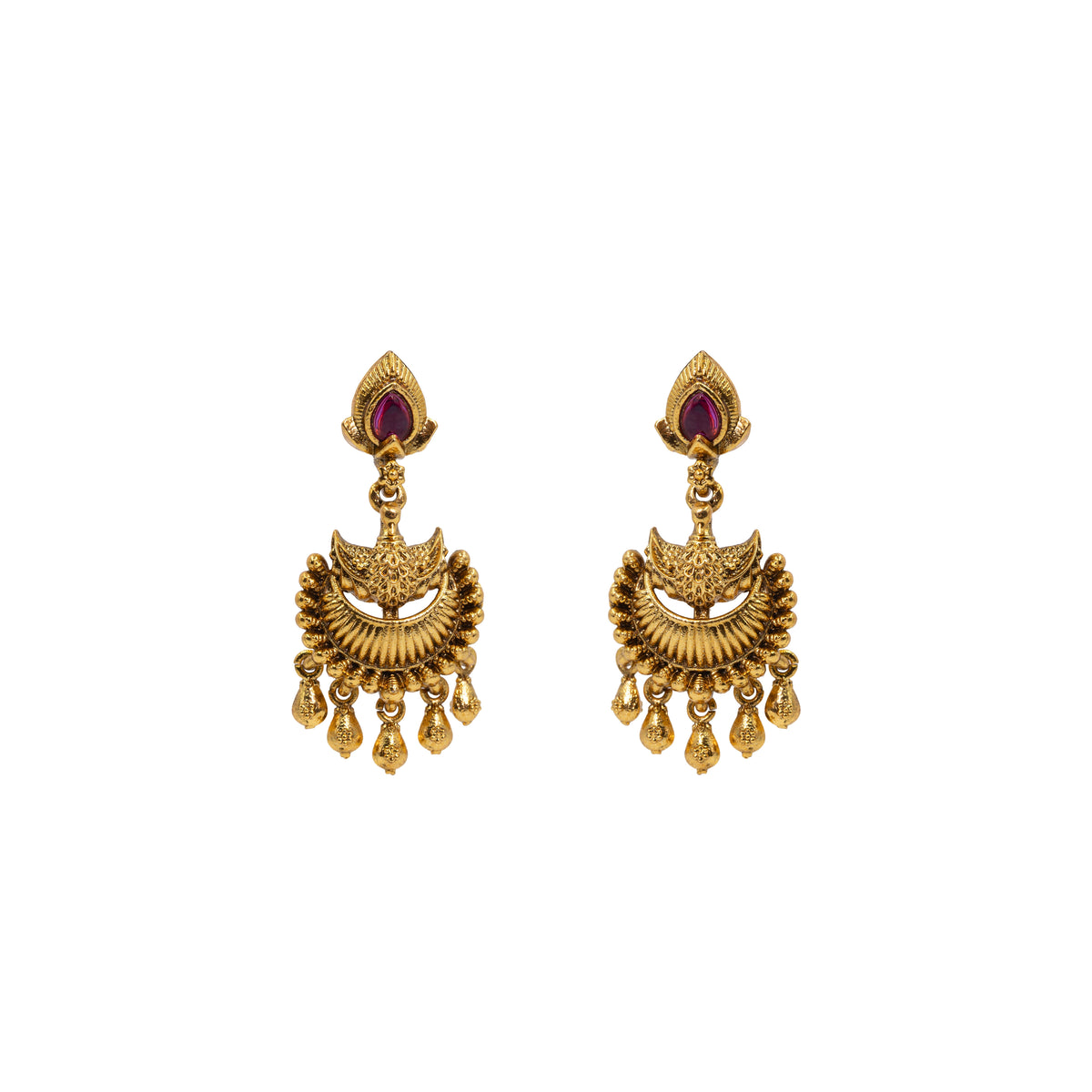 Small Antique Gold-Plated Bali