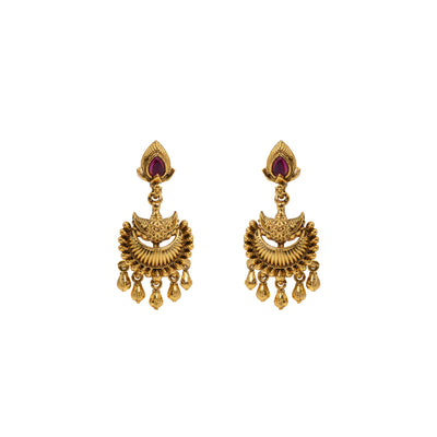Small Antique Gold-Plated Bali