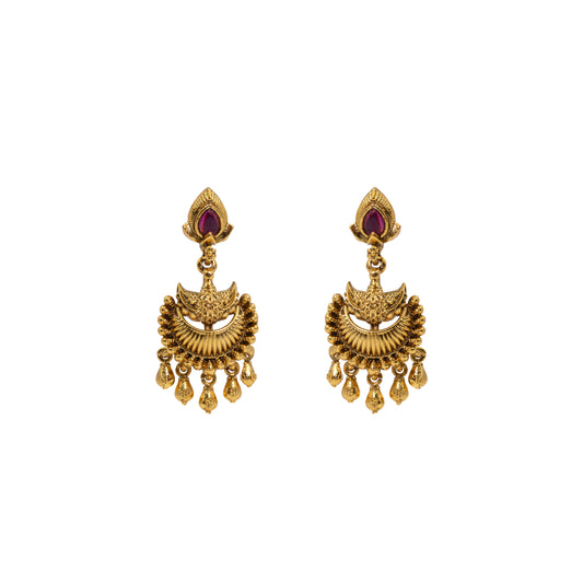 Small Antique Gold-Plated Bali
