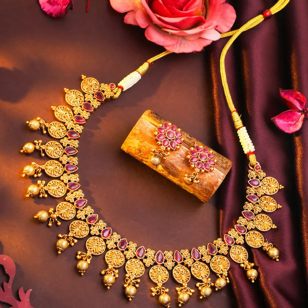Kanchana Crown Necklace Set