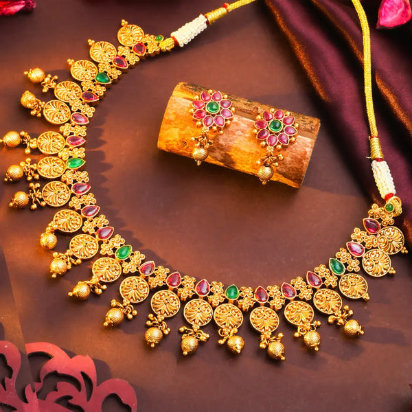 Kanchana Crown Necklace Set