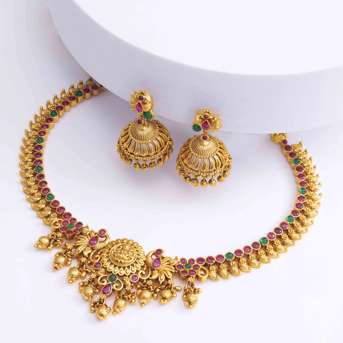 Soulful Shine Necklace Set V-1153