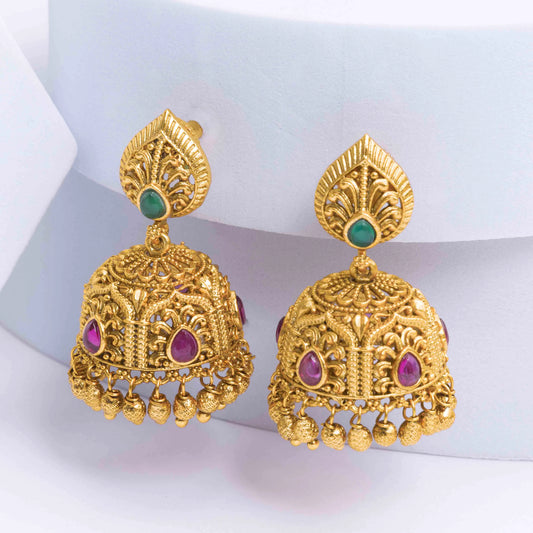 Classic Ethnic Jhumka R-1164